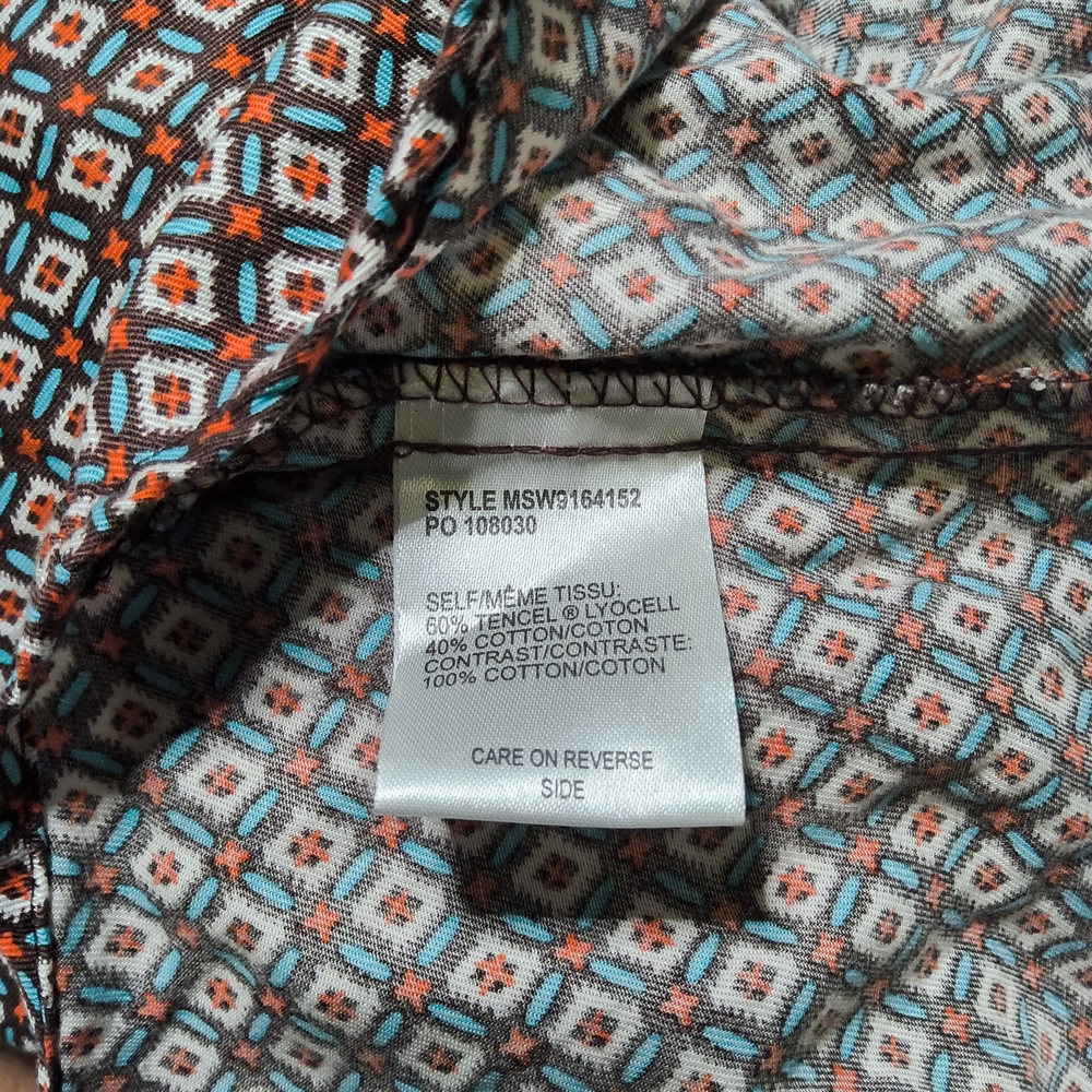 Cinch Multicolor Geometric Button-Up Shirt - Picture 10 of 11
